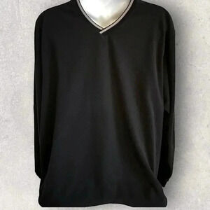 Nike Therma fit golf fleece men's sweater black size XXL long sleeve